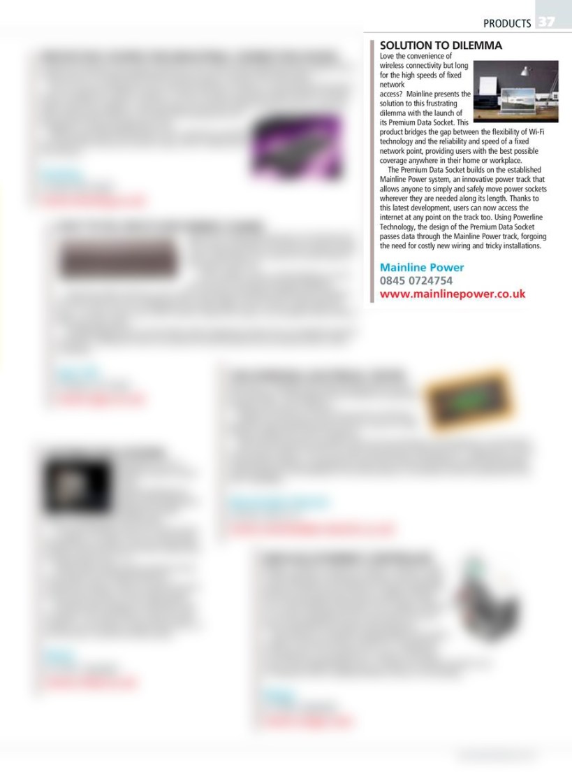 Mainline in the press… Solution to Dilema