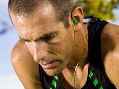 Auriculares para desporto