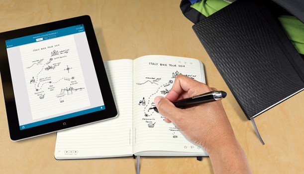 Capture as suas ideias com o novo Moleskine e a Smartpen da Livescribe