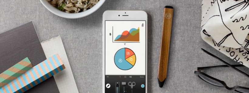 Lápis Digital 53 para iPad Grafite