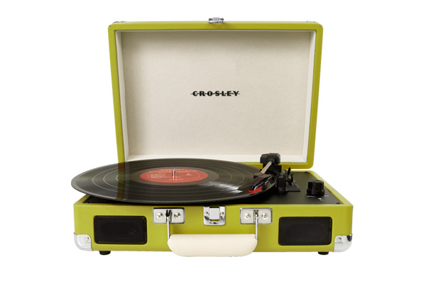 Gira-discos Portátil Crosley Cruiser I Verde
