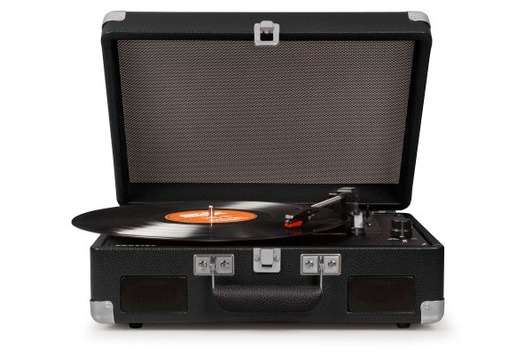 Gira-discos Crosley Cruiser II Preto