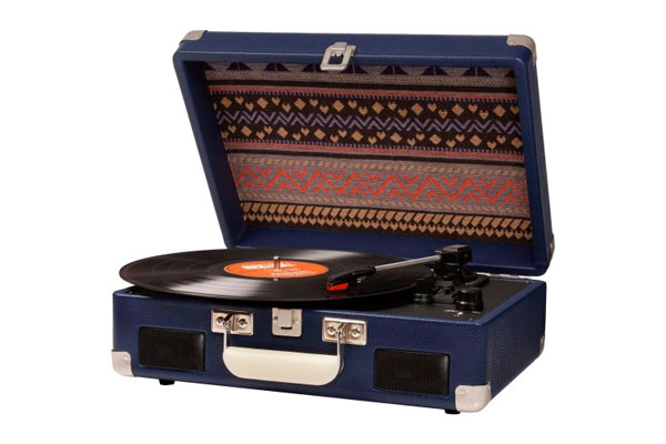 Gira-discos Crosley Cruiser II Azul