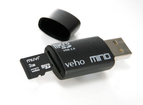 Leitor de cartões Mino Micro SD-USB Veho